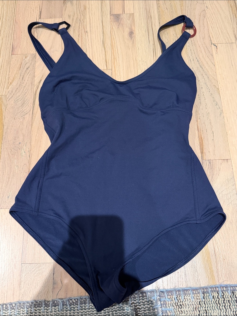 Classic Navy One-Piece Swimsuit - Women